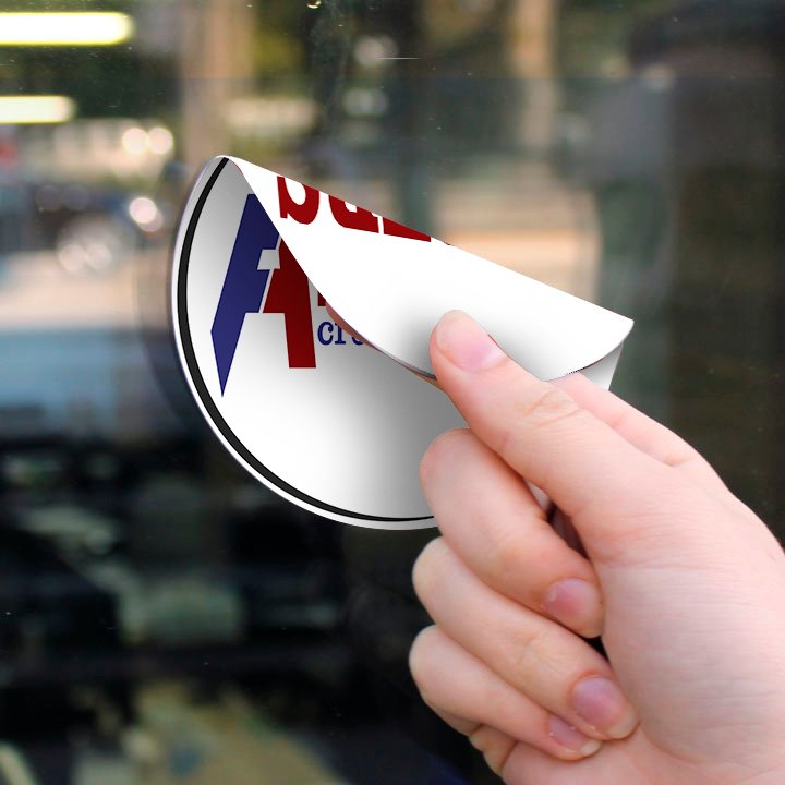 Ampers double sided sticker